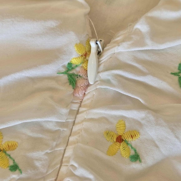 For Love Lemons Floral‎ Ruched Corset Mini Dress Coquette Lace Up XS - Picture 6 of 16